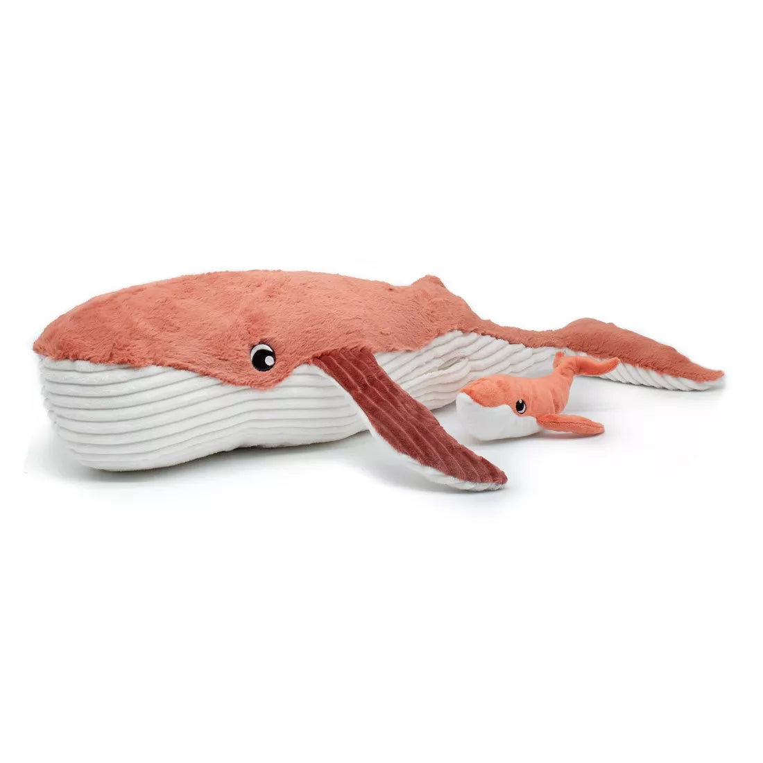 Whale mom baby different colors
