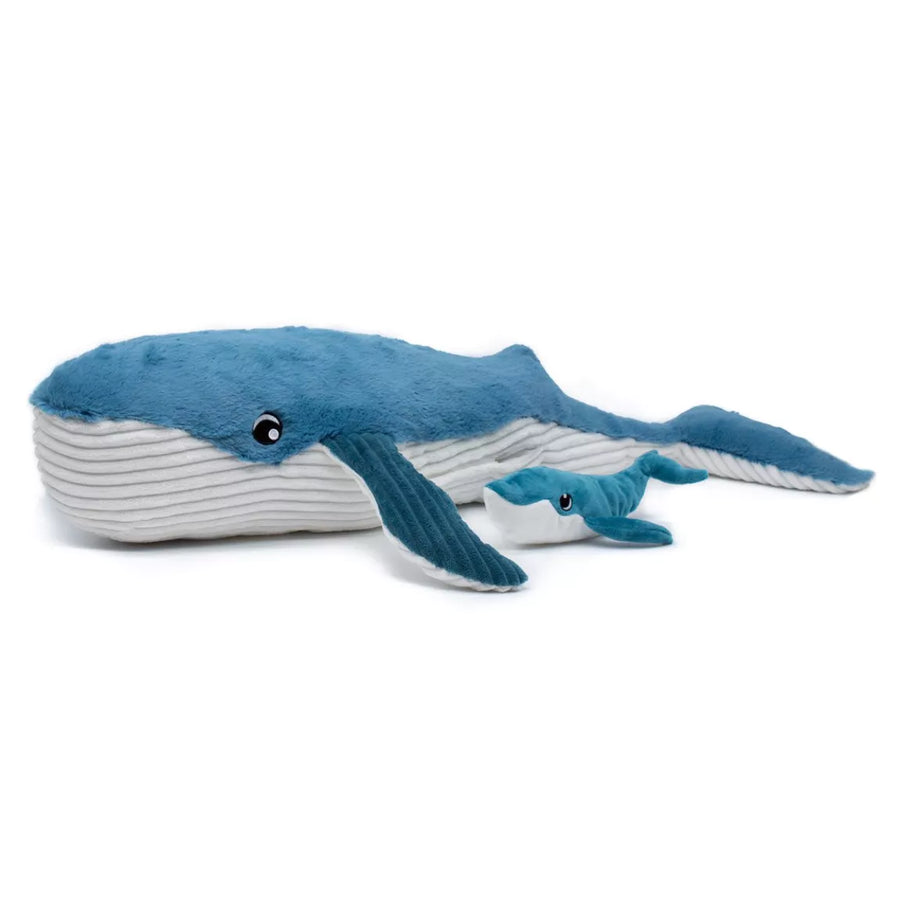 Whale mom &amp; baby, different colors