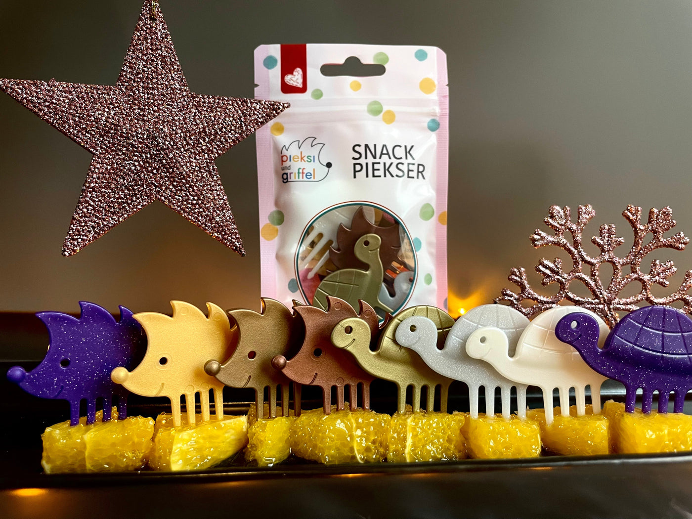 Pieksi und Griffel 8er Set: Glammy Christmas