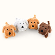 Kuscheltier Hundebabys, 4 Stück