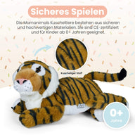 Mamanimals Kuscheltier Tiger ab 0 Jahren