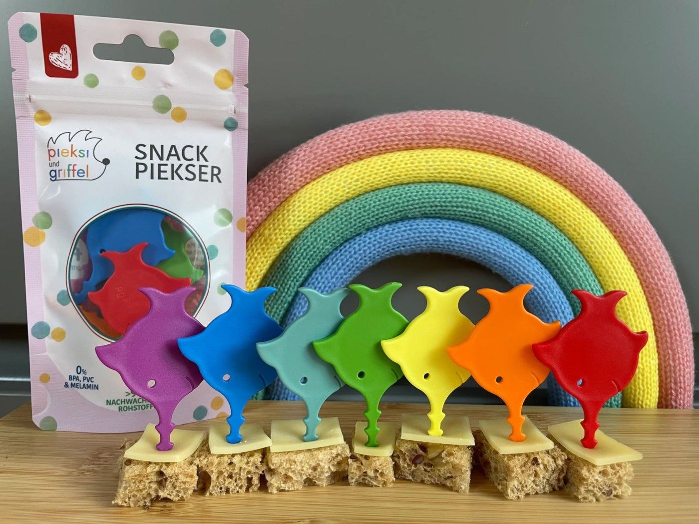 Pieksi und Griffel 7er Set "Sägebogen"