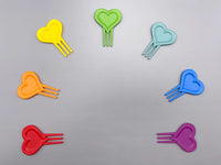 Pieksi und Griffel 7er Set "Heartbeats"