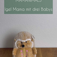 Mamanimals Plüschtier Igelmama mit Babys