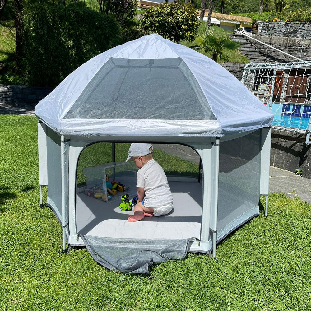 Tenty Laufstall für Kleinkinder im Garten