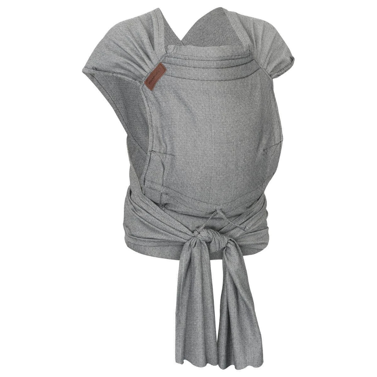 Babytrage Hop-Tye Advanced London weiss von Hoppediz