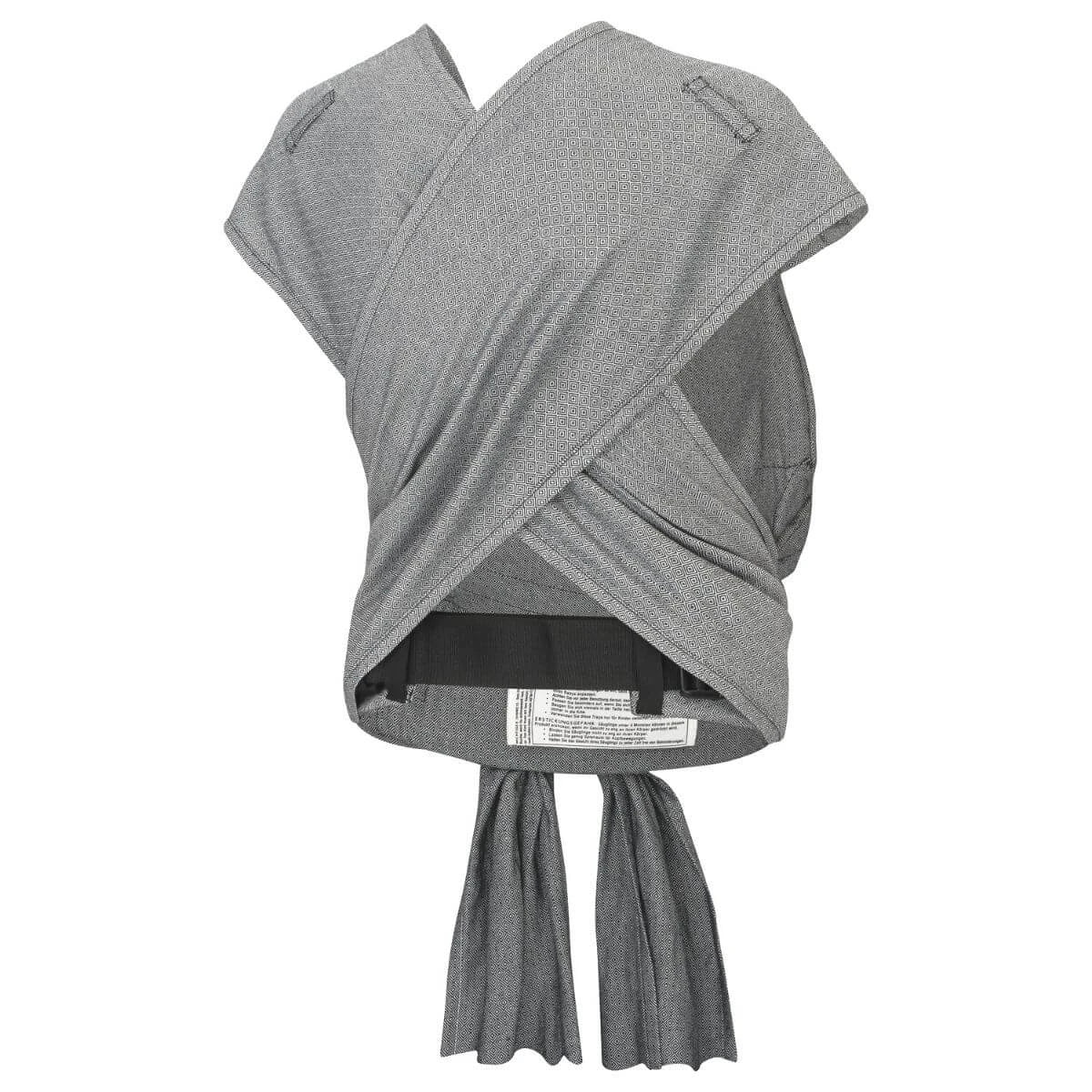 Babytrage Hop-Tye Advanced London weiss von Hoppediz