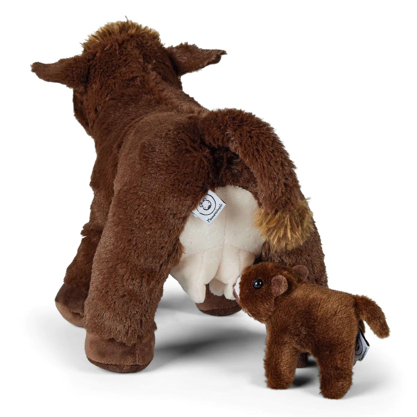 Kuscheltier Mama Kuh mit Babys