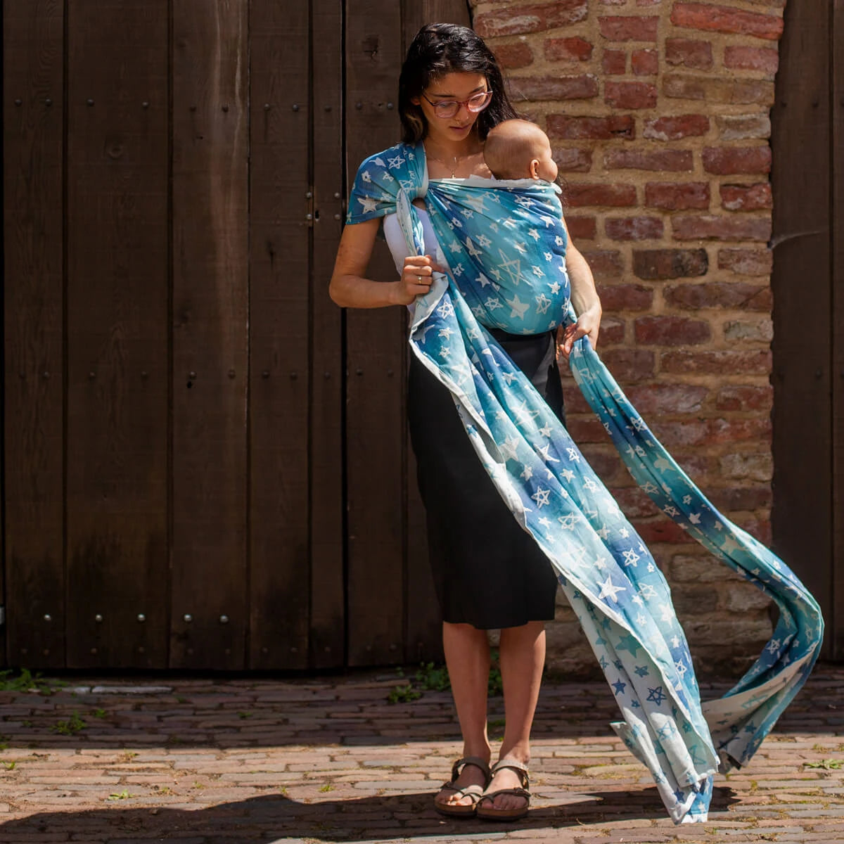 Hoppediz - Tragetuch, Jacquard-Webart